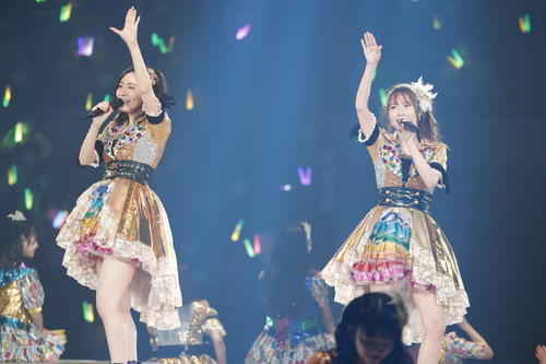 高柳明音の卒業コンサートに松井珠理奈登場「ちゅりじゅり」コンビで