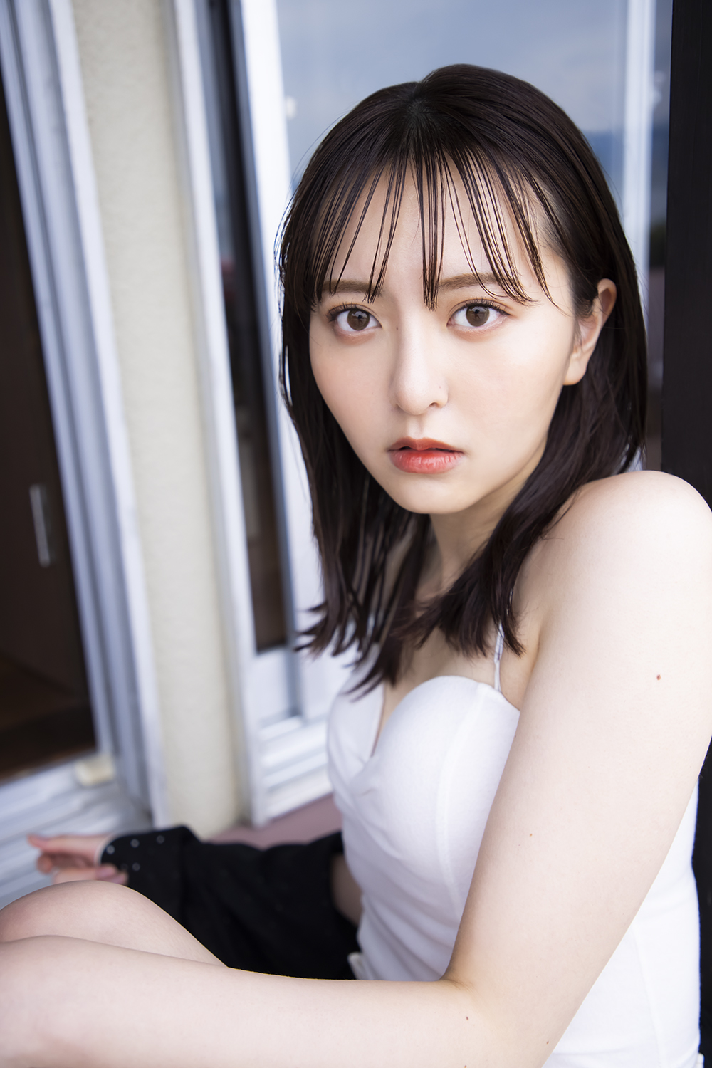ラストフォトブック「スコア」の先行カットを公開したHKT48森保まどか(C)KADOKAWA (C)Mercury PHOTO／TANAKA TOMOHISA