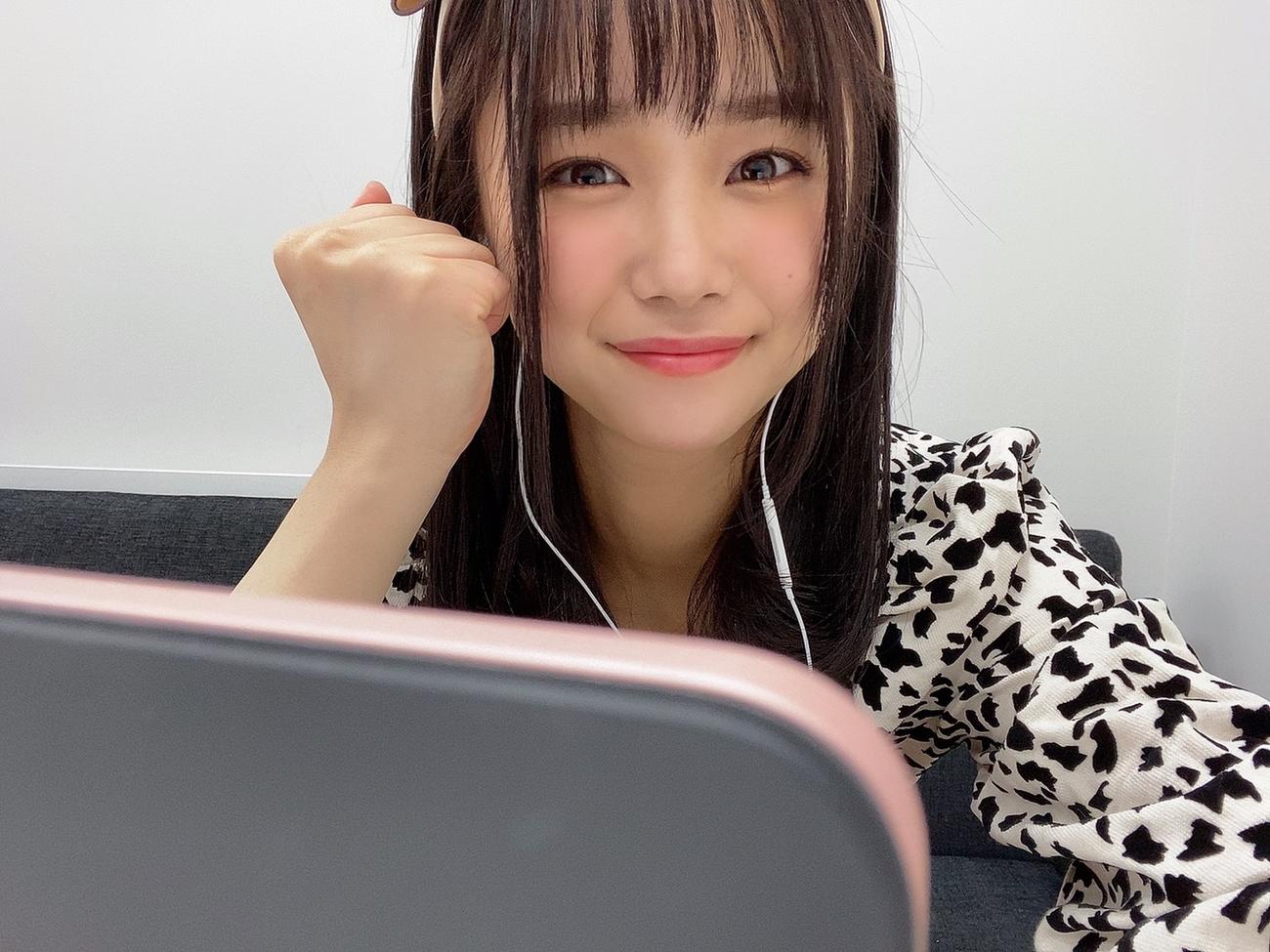 ヤンヤンガールズの13期生として出演中のNGT48真下華穂（C）Flora
