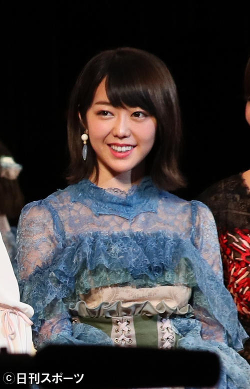総選挙19位の峯岸みなみ＝17年6月