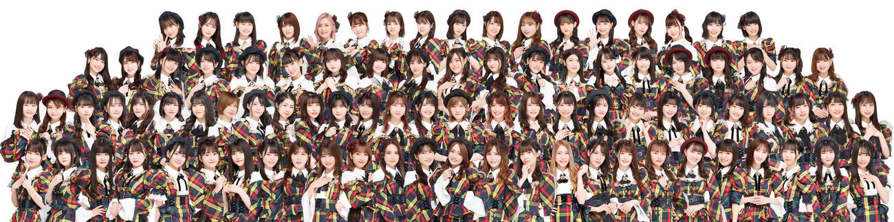 テレビ東京系新番組のタイトルが「乃木坂に、越されました～AKB48、色々あってテレ東からの大逆襲！～」に決定したAKB48（C）AKB48