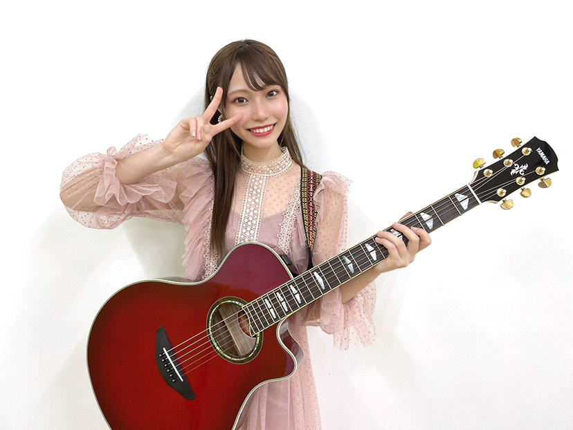 1年間「さあやギター」配信を行ってきたNGT48川越紗彩（C）Flora