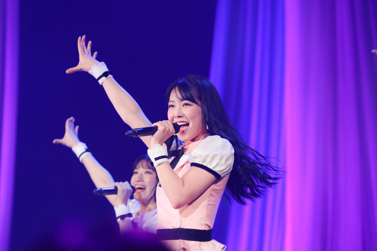 最後の「ここ天」に臨んだ白間美瑠（C）NMB48