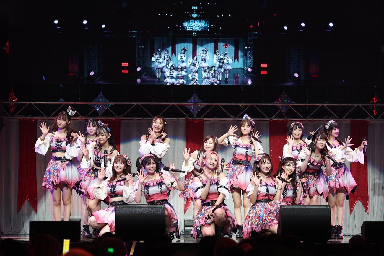 全国ツアー「SKE48 Zepp TOUR2021」を行ったSKE48チームKII（Ｃ）2021 Zest, inc.