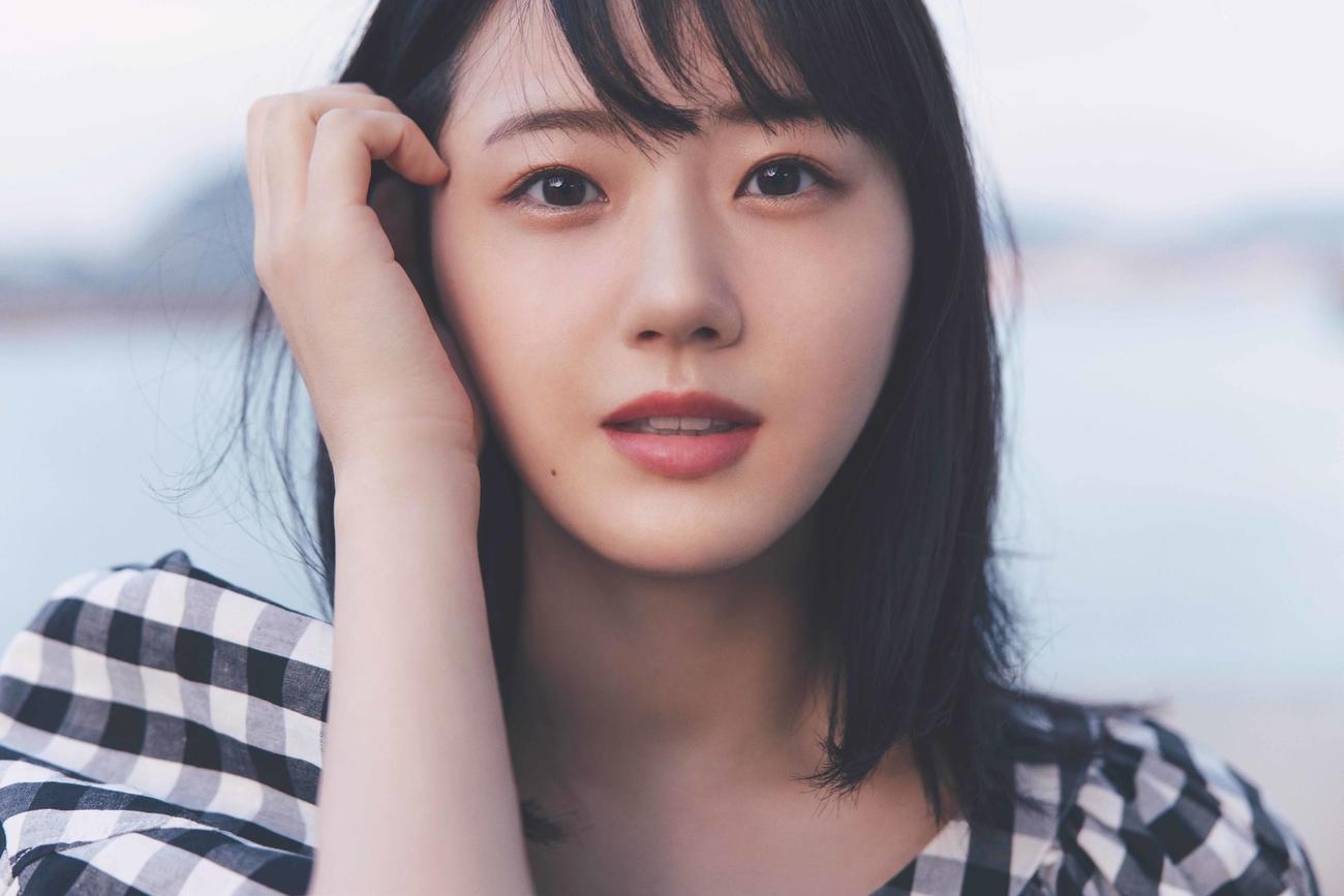 ファースト写真集の先行カットが公開されたSTU48瀧野由美子（撮影・倉本GORI）