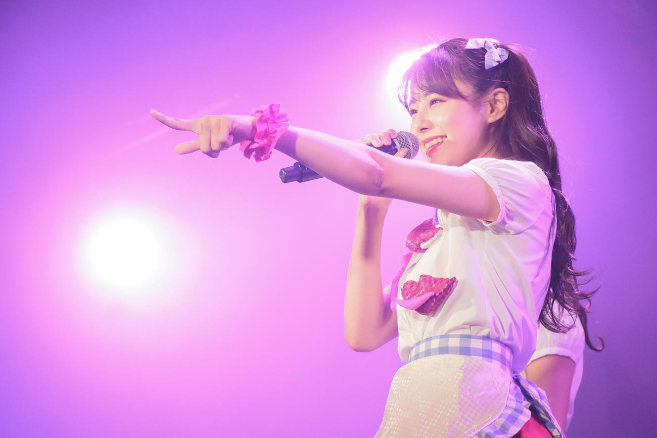 「アイドルエッセンス公演」をスタートさせたSmoreの本間日陽（ｃ）Flora