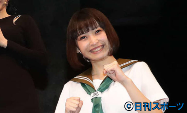 AKB48坂川陽香（2021年3月撮影）