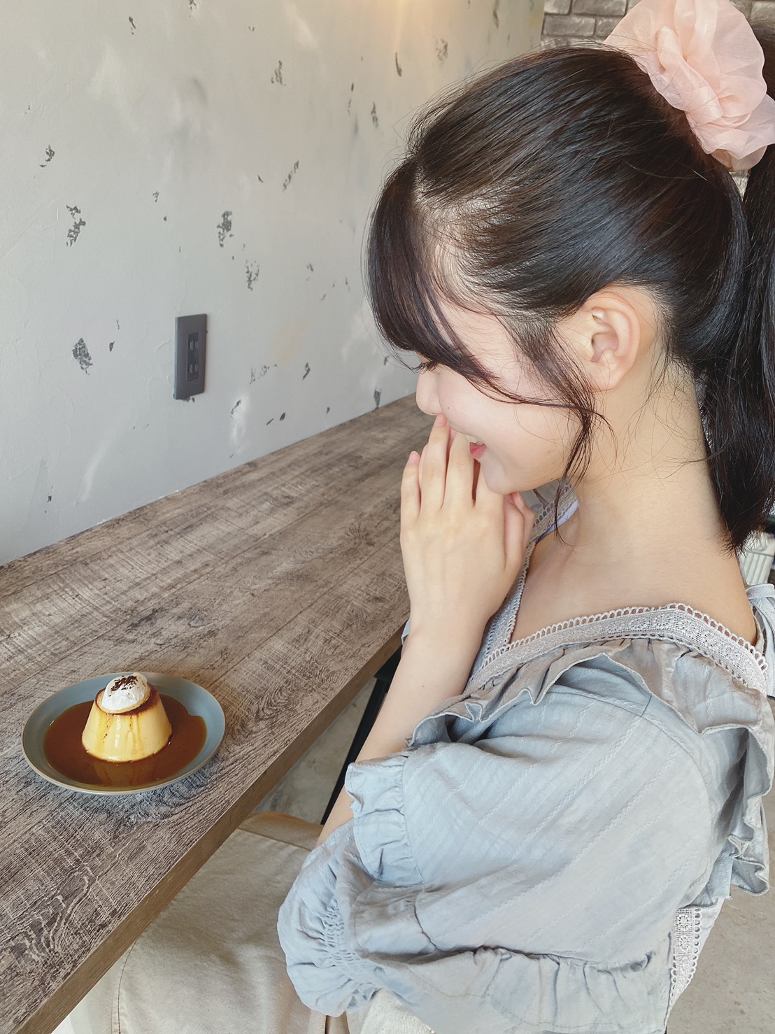 「新潟スイーツ部」部員として盛り上げを誓った小越春花（撮影・本間日陽）