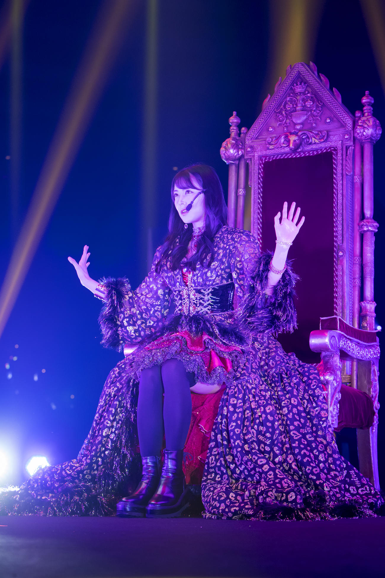 卒業コンサートを行ったNMB48最後の1期生、白間美瑠（C）NMB48