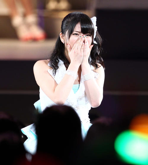 第4回AKB48選抜総選挙開票イベント　15位山由依（2012年6月6日撮影）