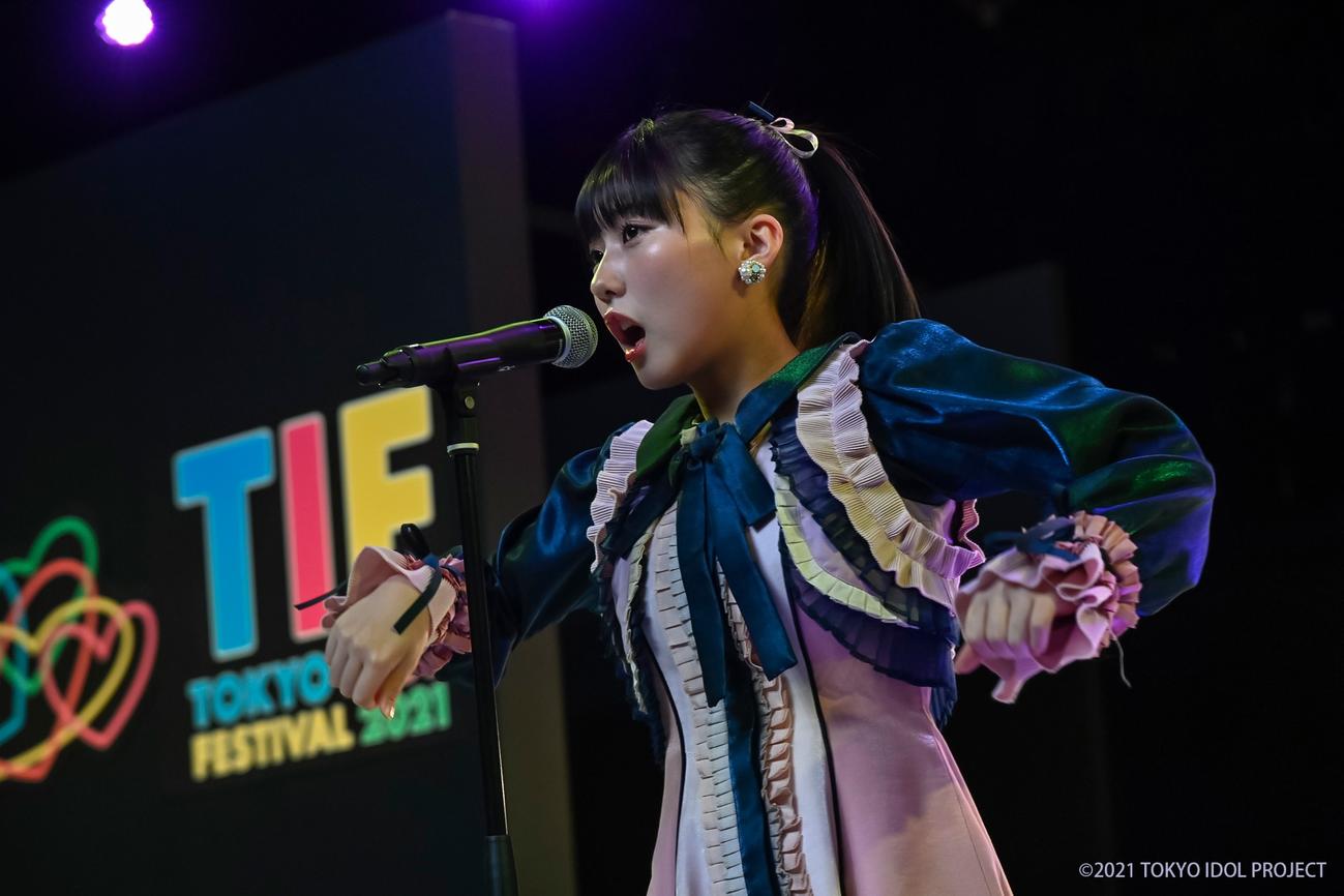 「TOKYO IDOL FESTIVAL 2021」で「なこみく」とした出演したHKT48田中美久