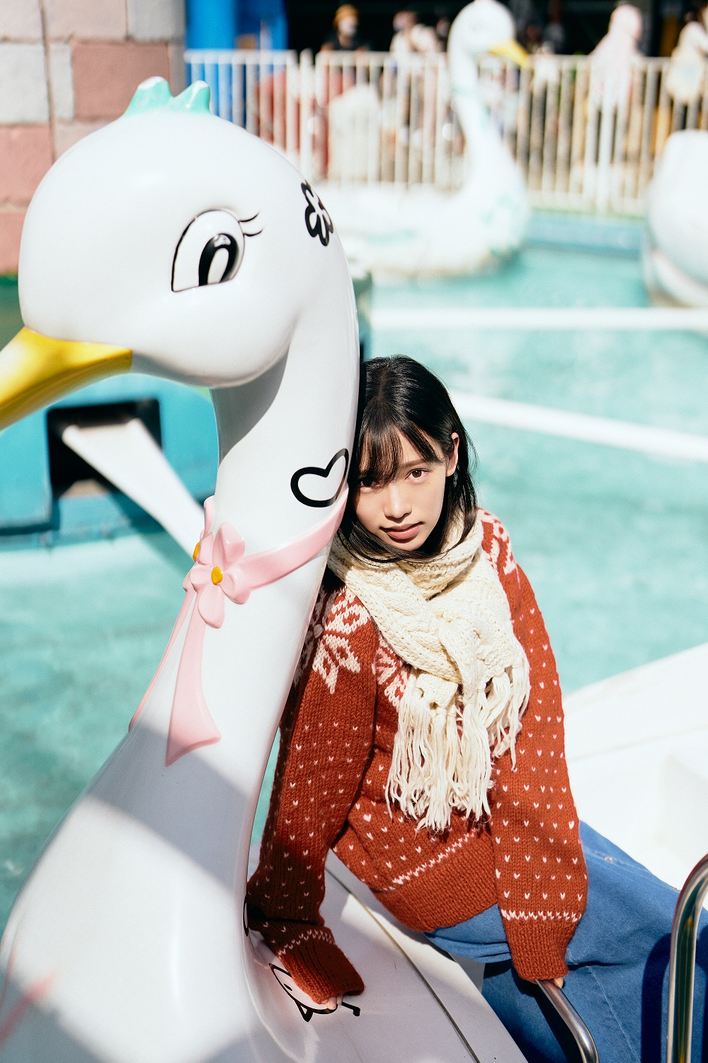 初のフォトブック「WHITE．」を発売するHKT48運上弘菜（C）Mercury