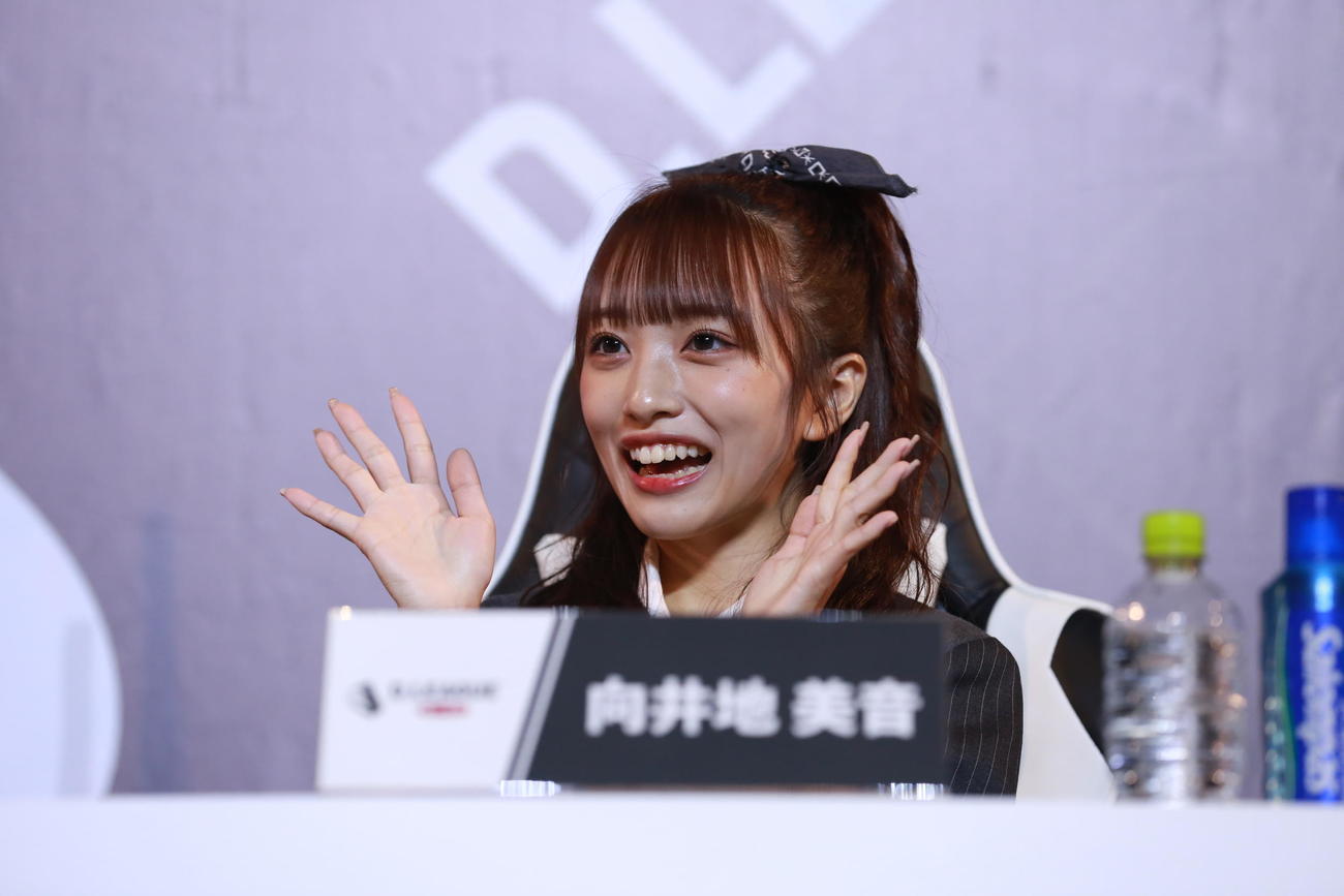 「D．LEAGUE」Round．2でゲスト審査員を務めたAKB48向井地美音