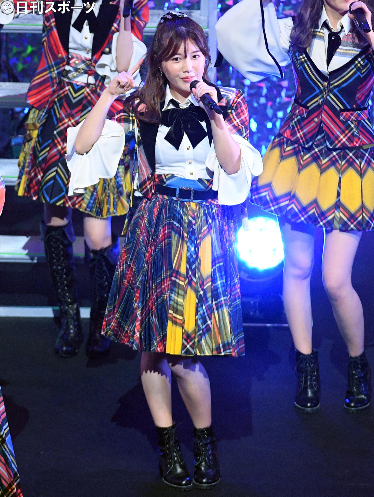 「横山由依卒業コンサート～深夜バスに乗って～」　　AKB48宮崎美穂＝2021年11月27日撮影