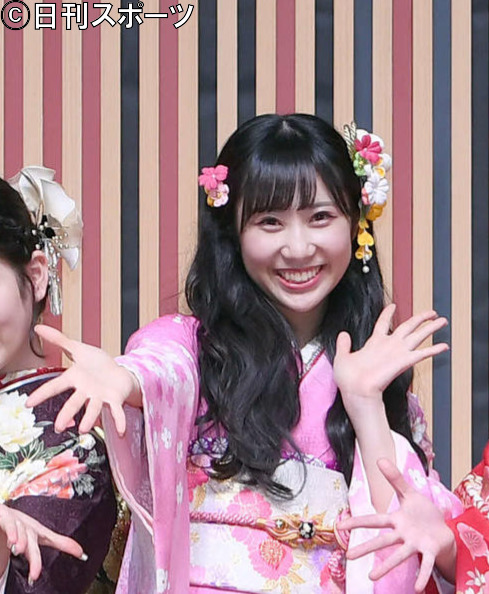 HKT卒業を発表した上野遥＝2020年1月