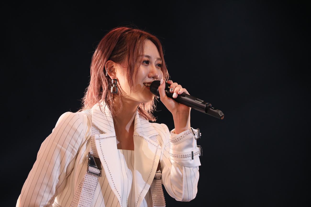 約2年5カ月ぶりのソロライブを行ったSKE48古畑奈和（C）2021 Zest, Inc.