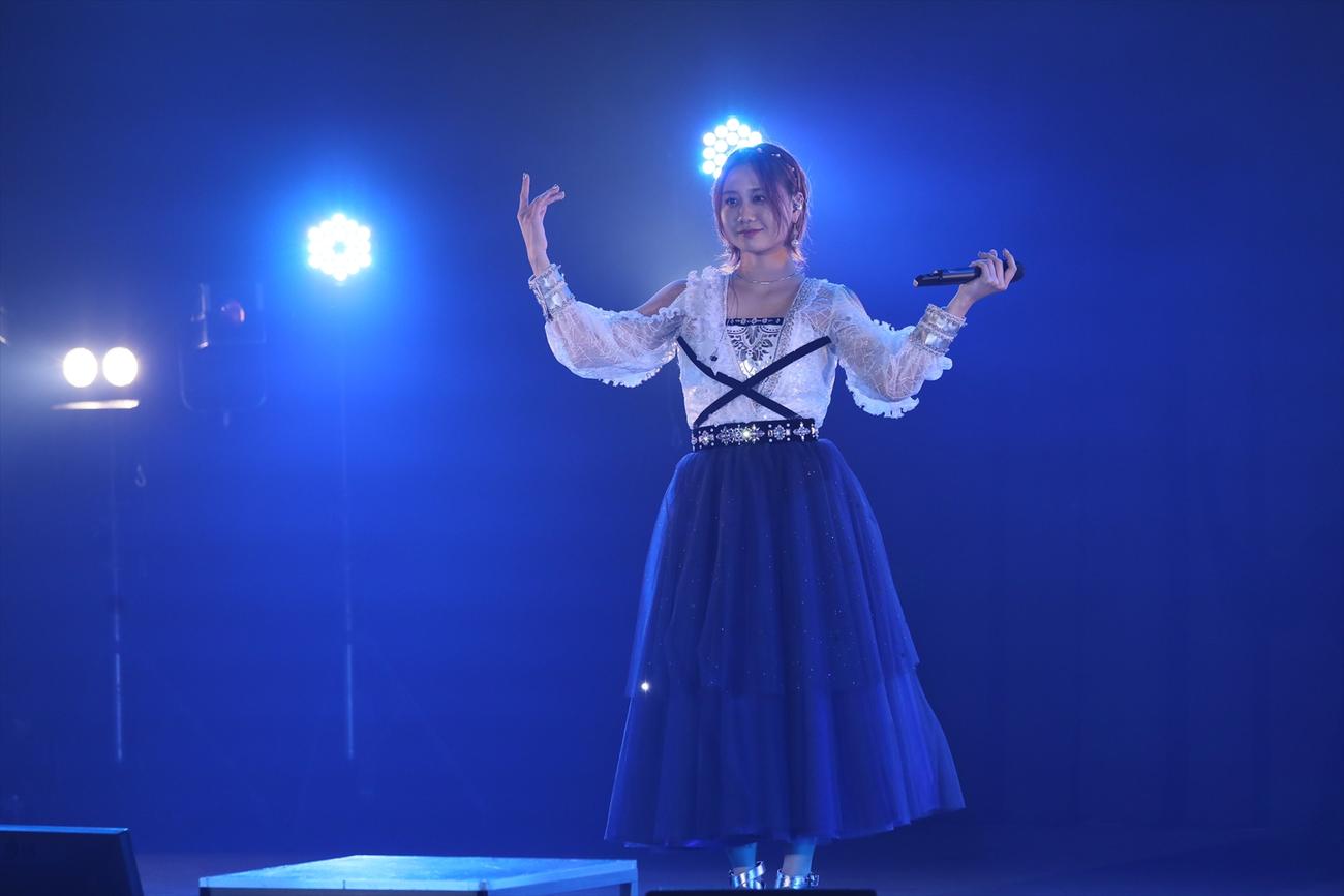約2年5カ月ぶりのソロライブを行ったSKE48古畑奈和（C）2021 Zest, Inc.