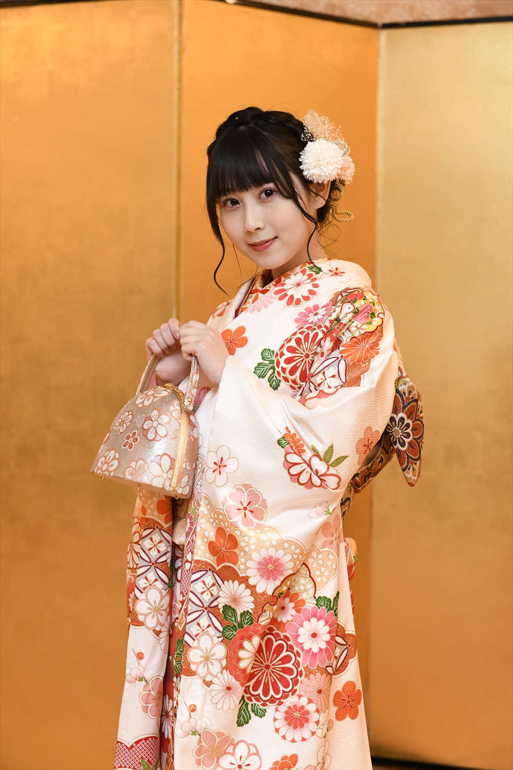 成人式を行ったSKE48井上瑠夏（C）2021 Zest,Inc.