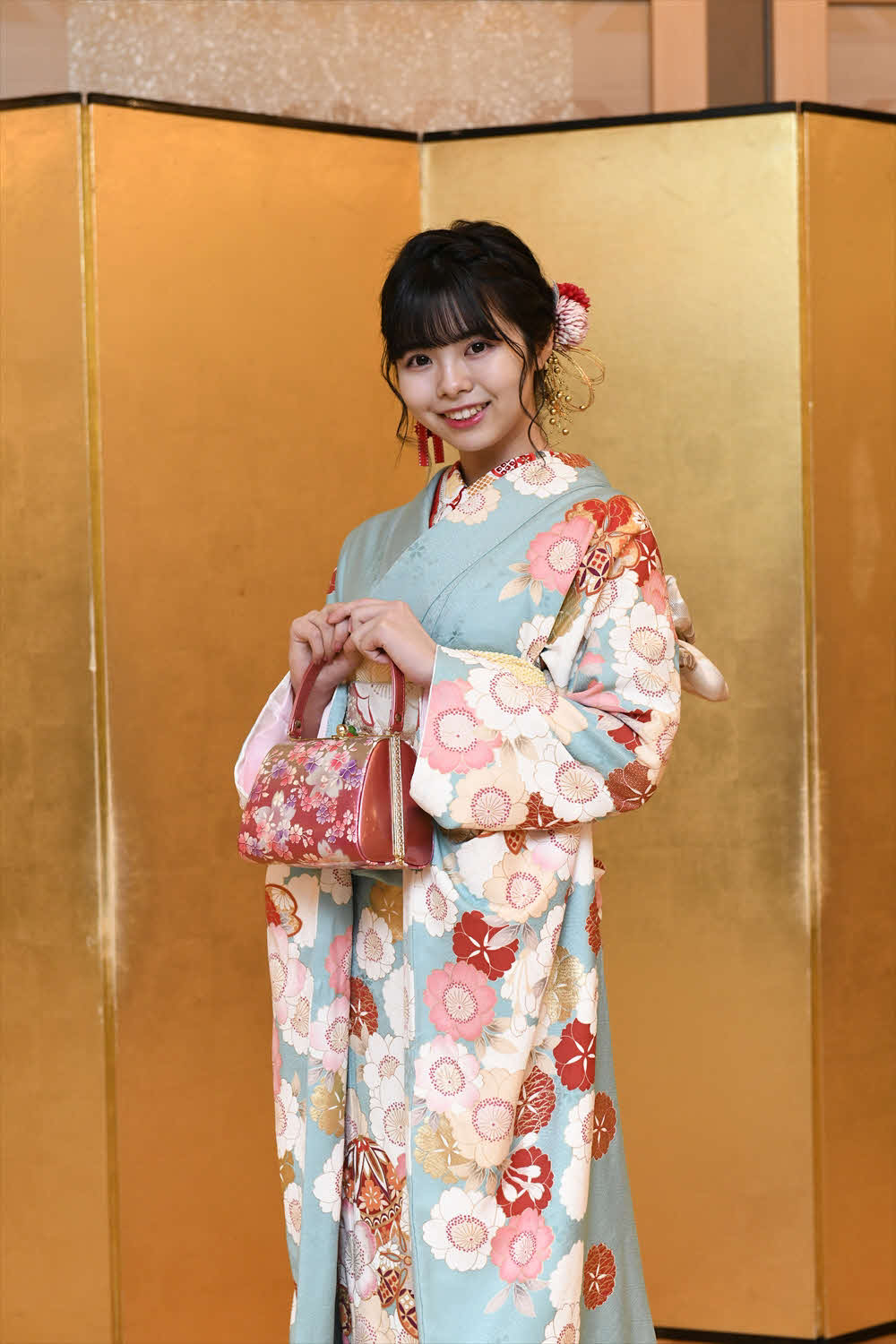 成人式を行ったSKE48荒野姫楓（C）2021 Zest,Inc.