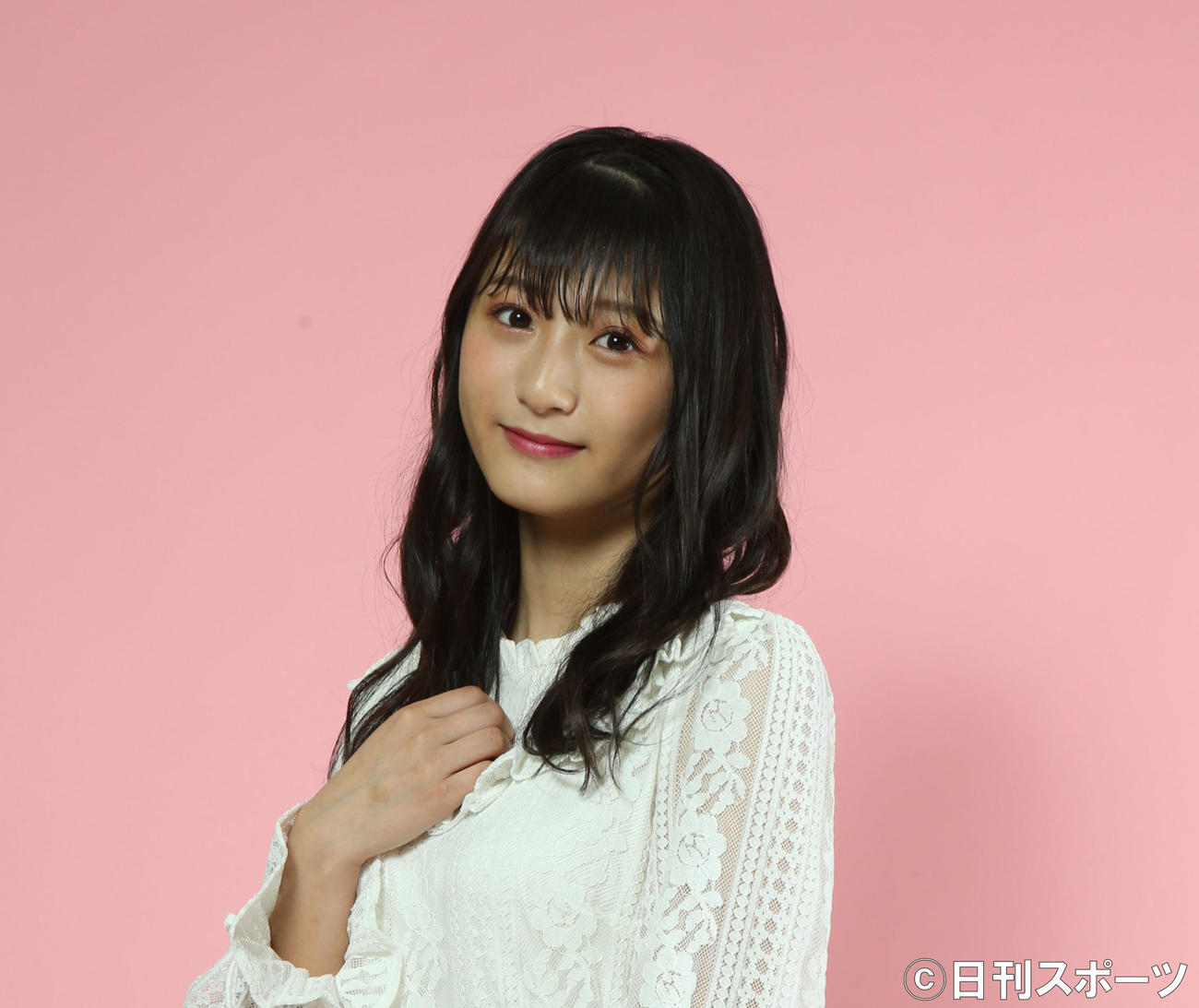 AKB48選抜総選挙連載用　HKT48TeamTIIの宮崎想乃（撮影・栗木一考）＝2018年4月20日、博多スターレーン