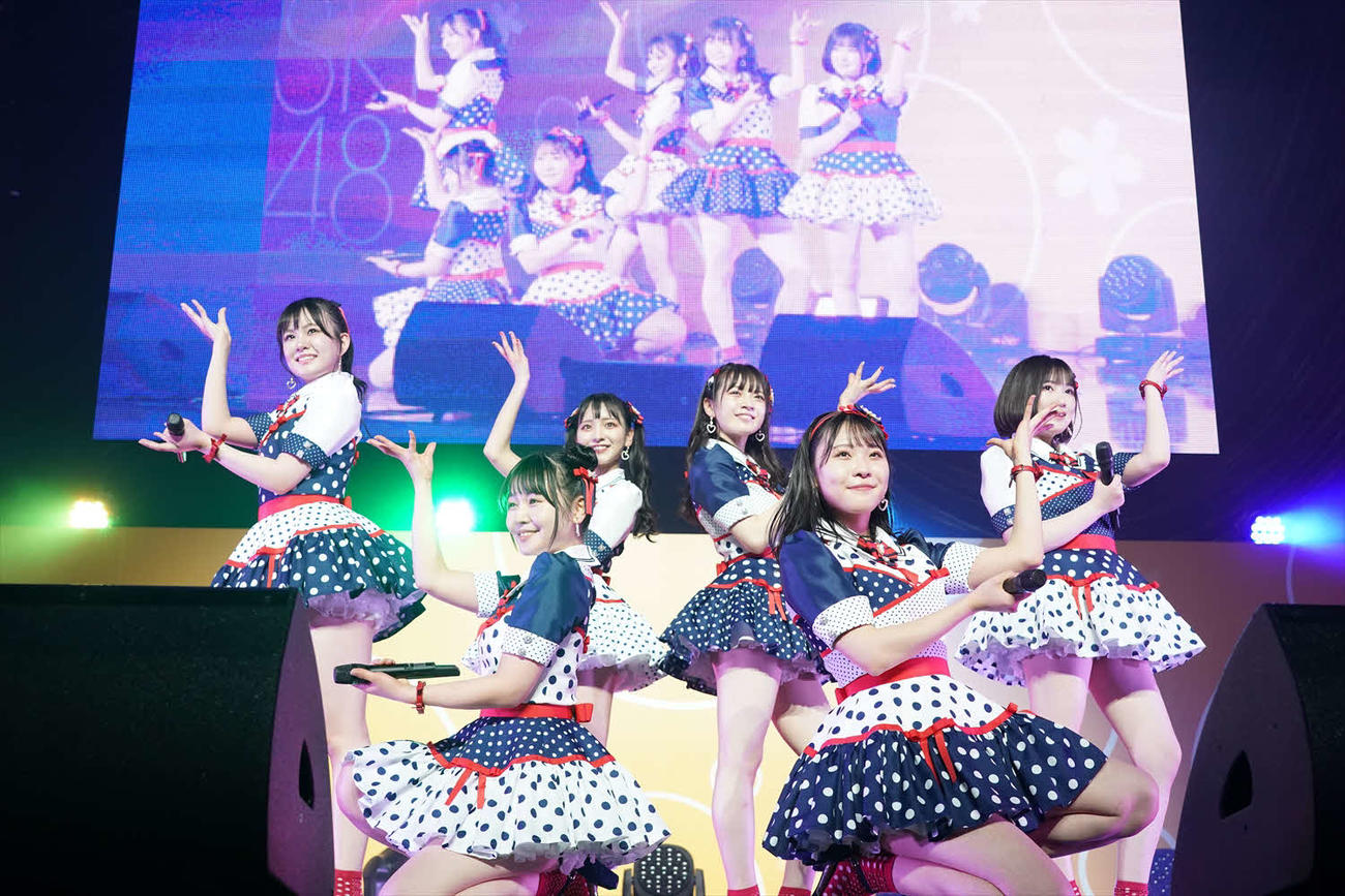 静岡出張公演を行うSKE48の若手ユニット「プリマステラ」（C）2022 Zest, Inc.