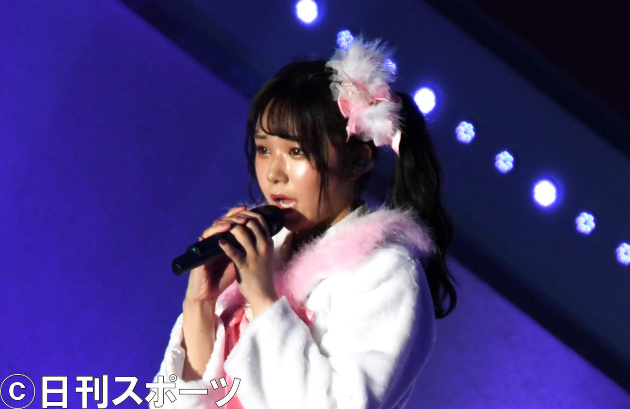 NGT48真下華穂（2021年10月撮影）