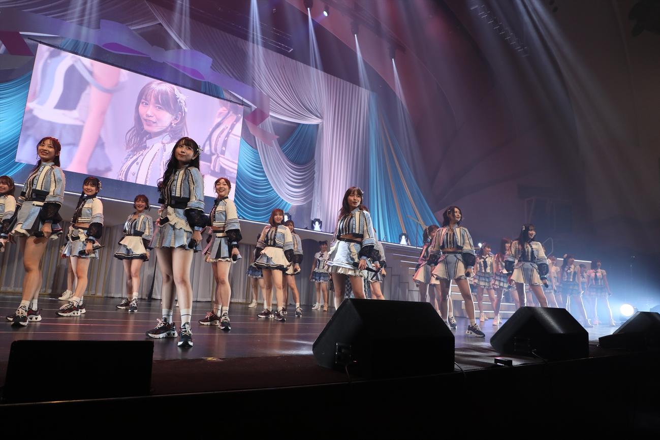 大場美奈卒業コンサートでパフォーマンスするSKE48（C）2022 Zest, Inc.／AEI