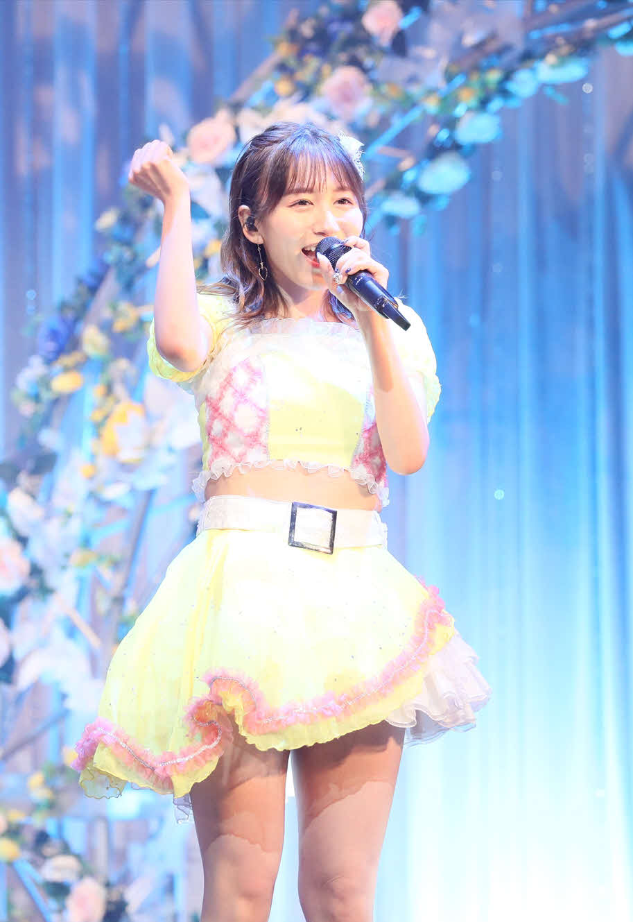 卒業コンサートの3日目昼公演で笑顔のSKE48大場美奈（C）2022 Zest, Inc.／AEI
