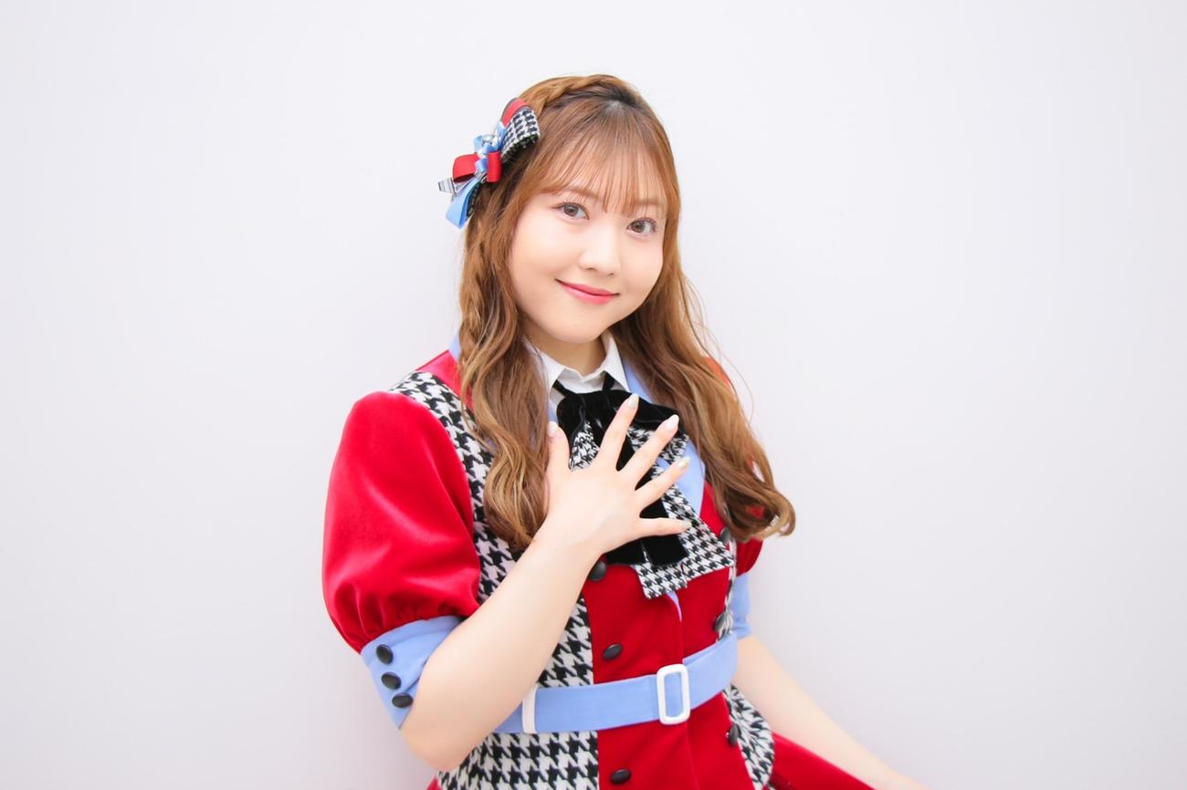 卒業公演を前にファンへの思いを語ったNGT48日下部愛菜（C）Flora