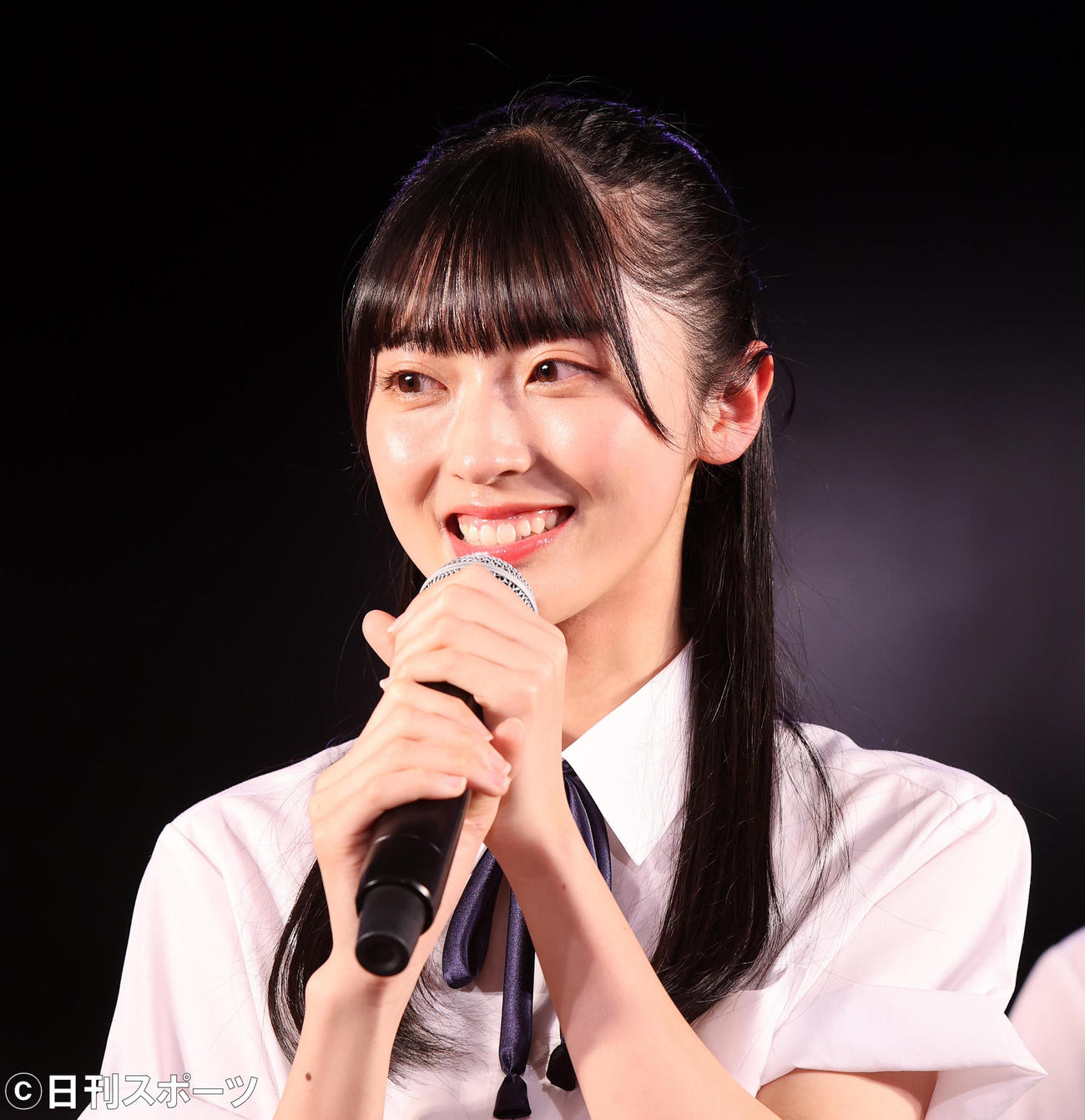 AKB48・17期生の佐藤綺星（2022年5月撮影）