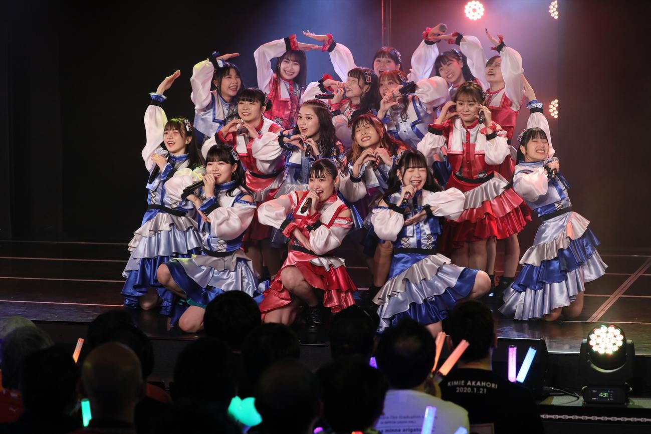 新公演の初日を迎えたSKE48