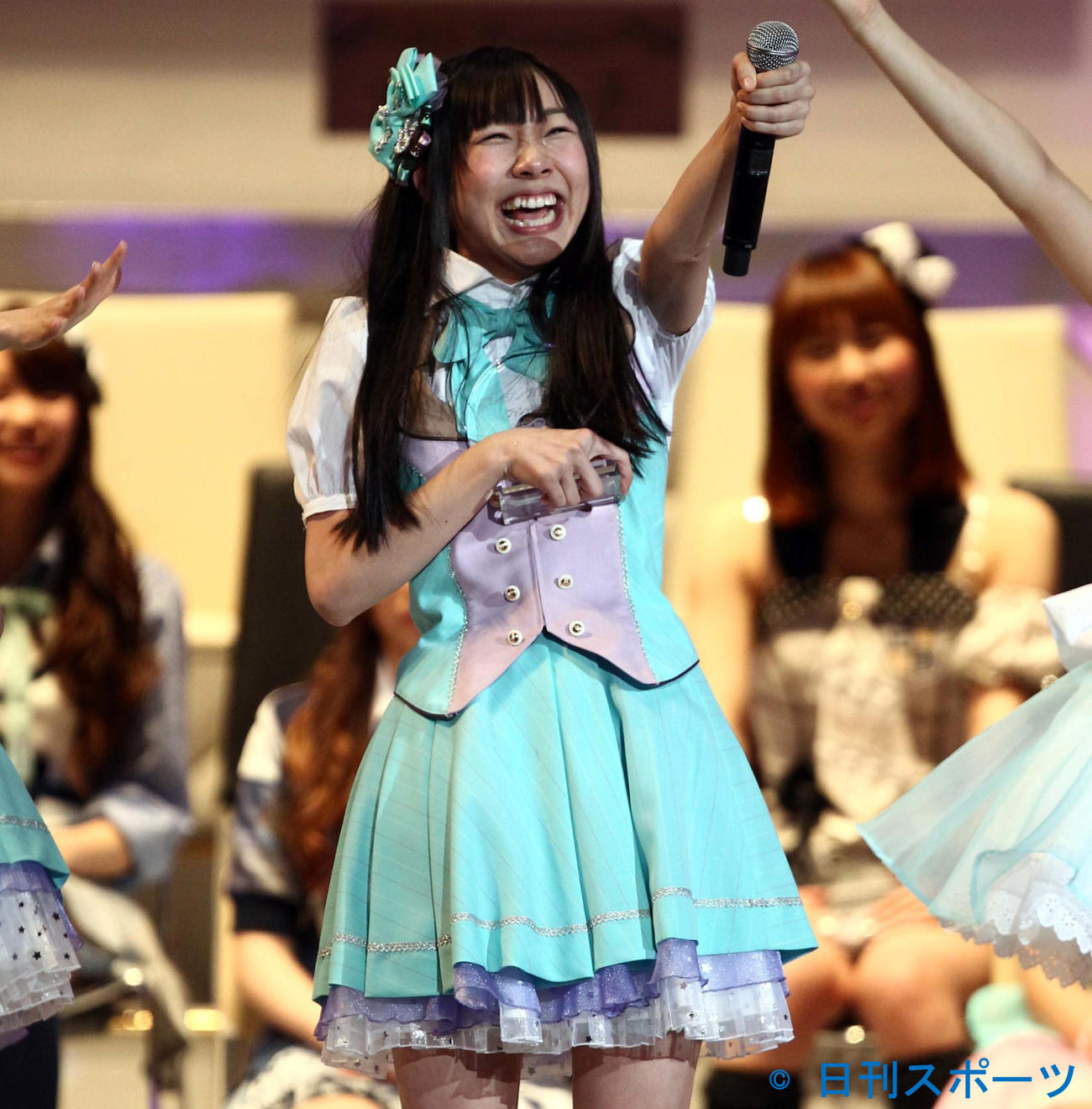 2012年6月　第4回AKB48選抜総選挙開票イベント　29位の須田亜香里