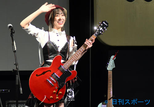 2021年11月　初のソロライブをギターの弾き語りで行ったSKE48須田亜香里
