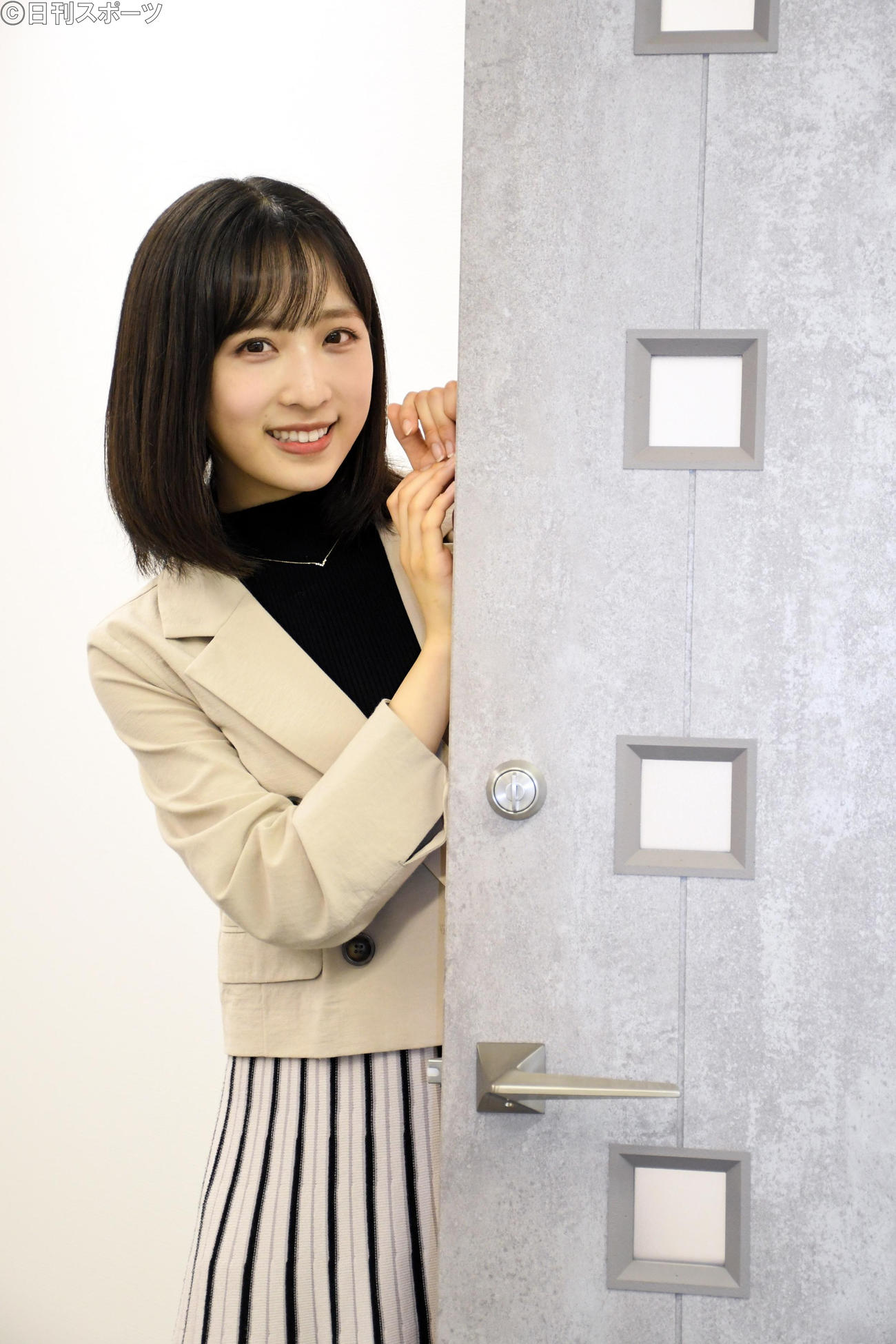 テレビ東京ドラマ「AD・オグリの事件簿」に主演するAKB48小栗有以（撮影・大友陽平）