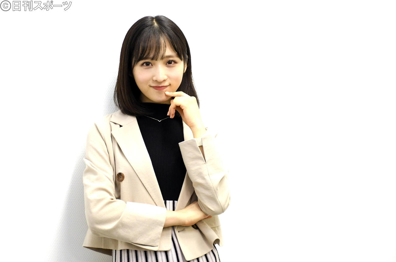 テレビ東京ドラマ「AD・オグリの事件簿」に主演するAKB48小栗有以（撮影・大友陽平）