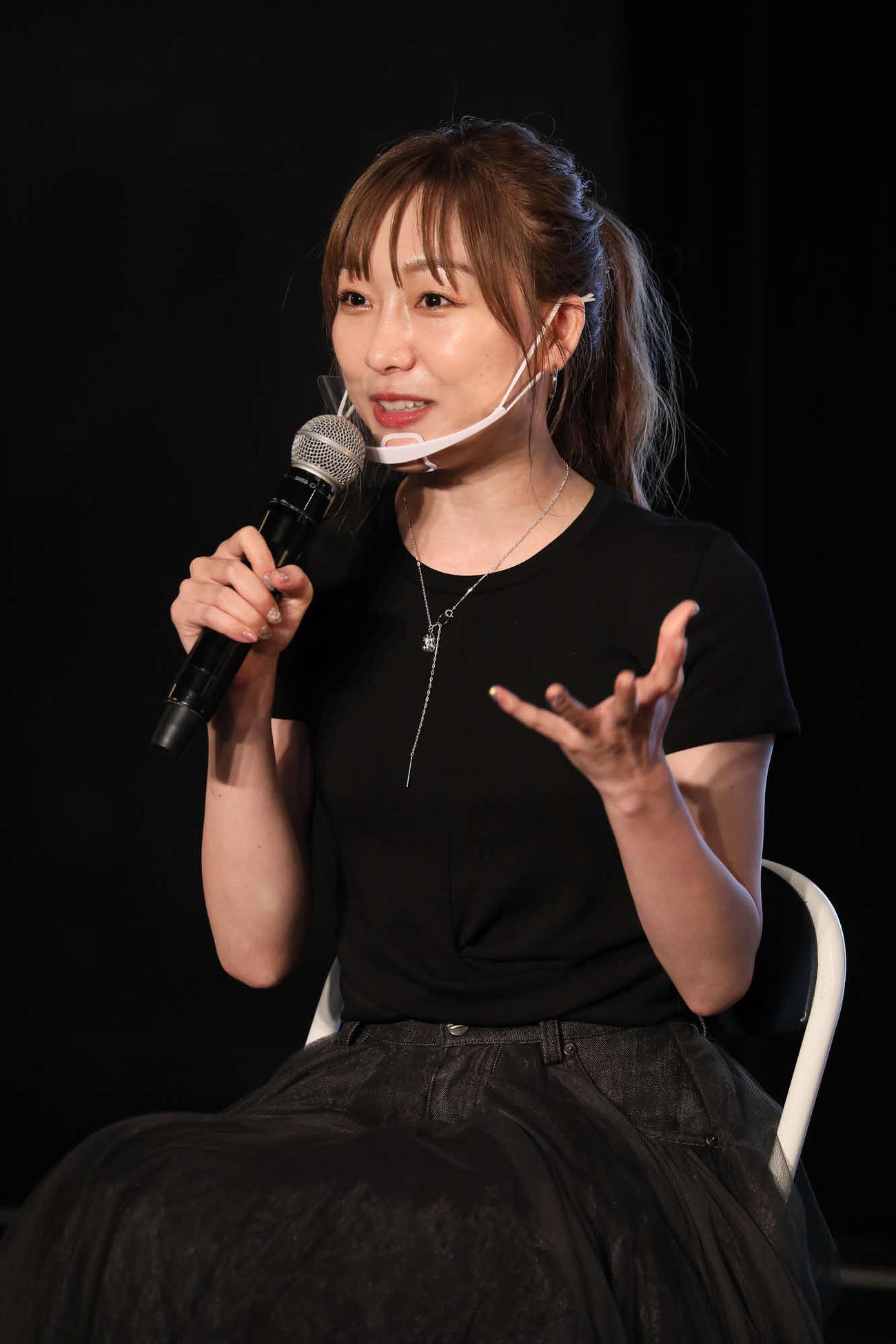 ラストシングルへの思いを語るSKE48須田亜香里（C）2022 Zest, Inc.