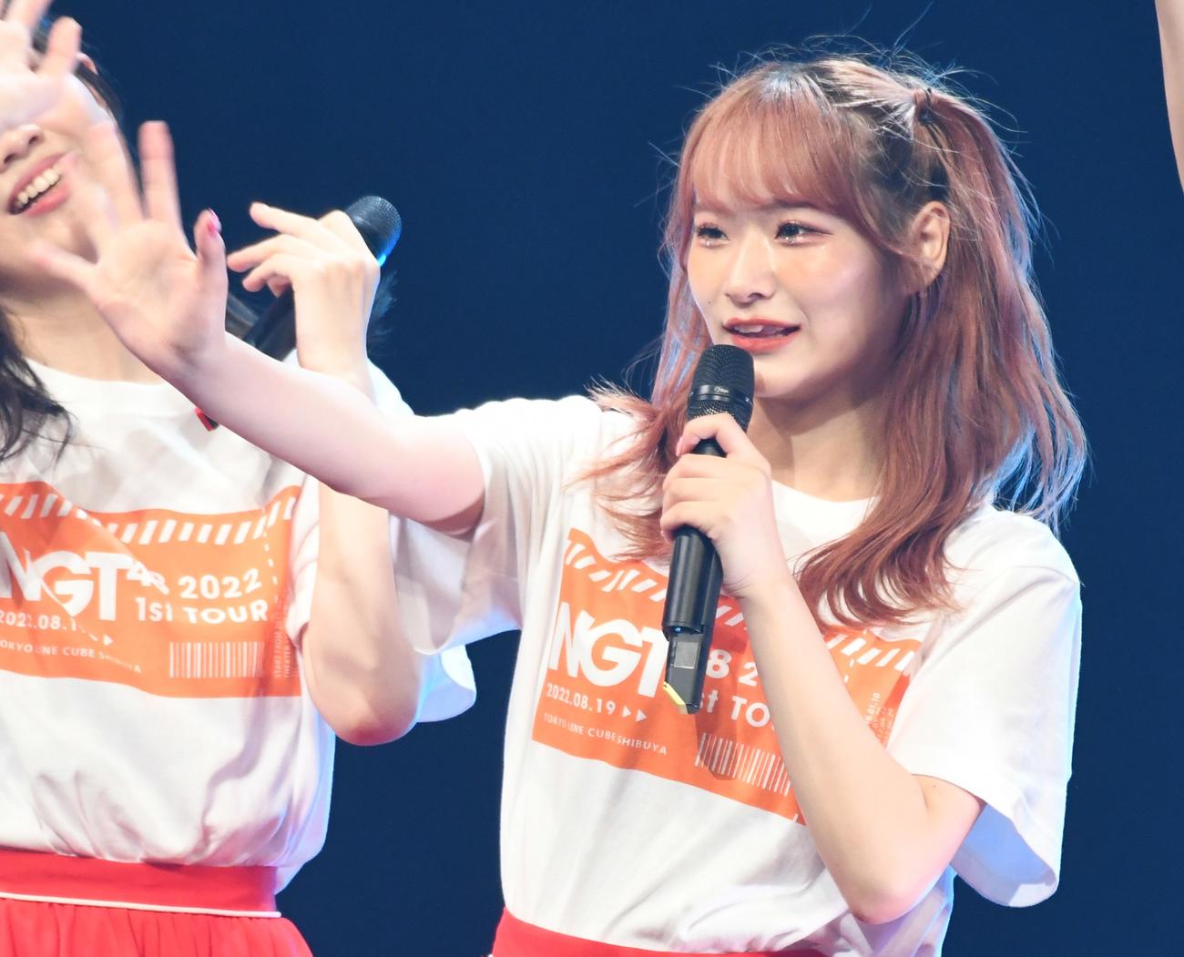 NGT48諸橋姫向（2022年8月19日撮影）