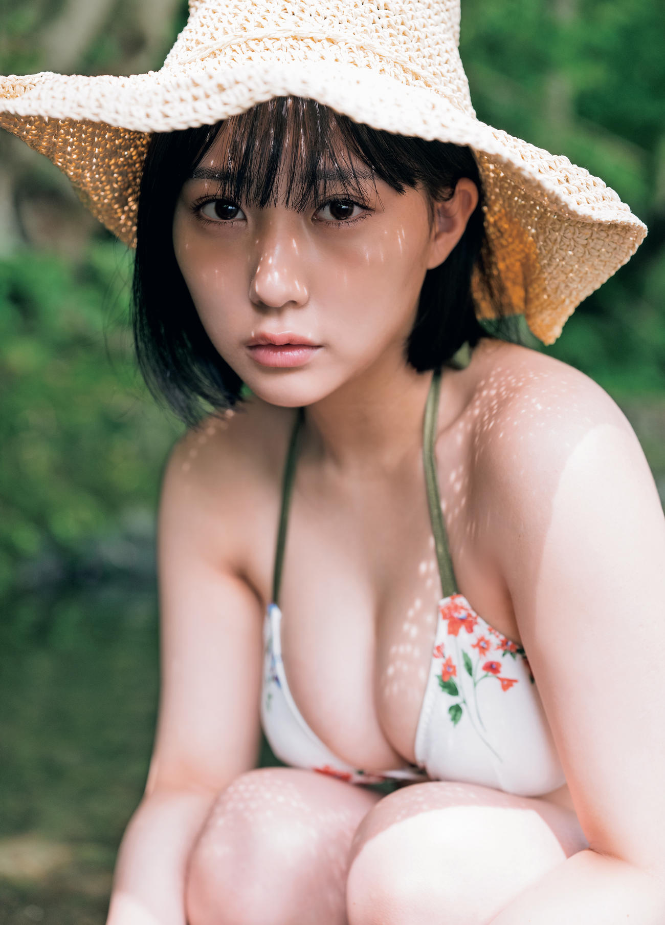 グラビアクイーンとして活躍を見せるHKT48田中美久（「blt graph.vol.81」より。HIROKAZU氏撮影）