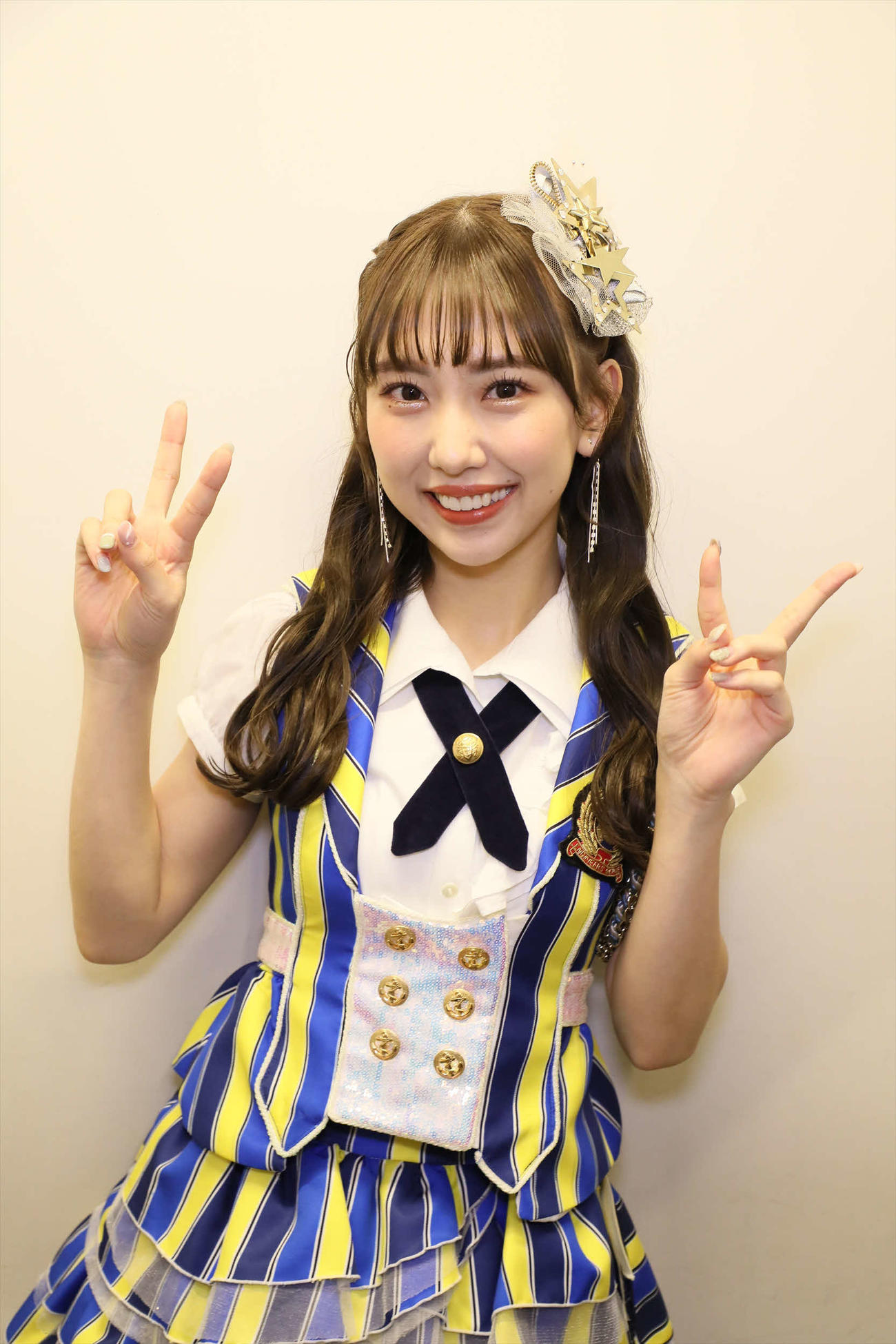 劇場14周年特別公演で初のソロライブ開催を発表したSKE48熊崎晴香（C）2022 Zest, Inc.