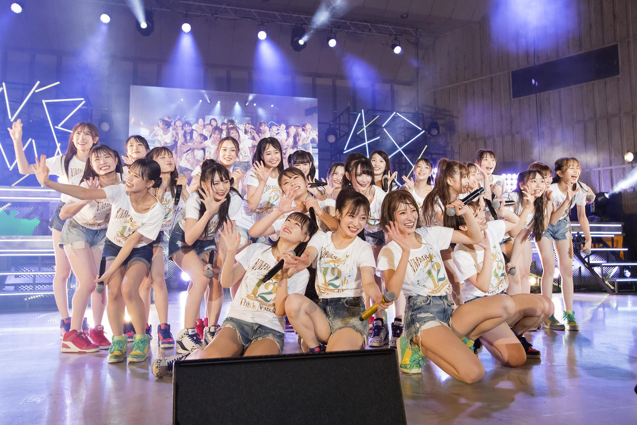 12周年記念ライブの東京公演を行ったNMB48（ｃ）Showtitle