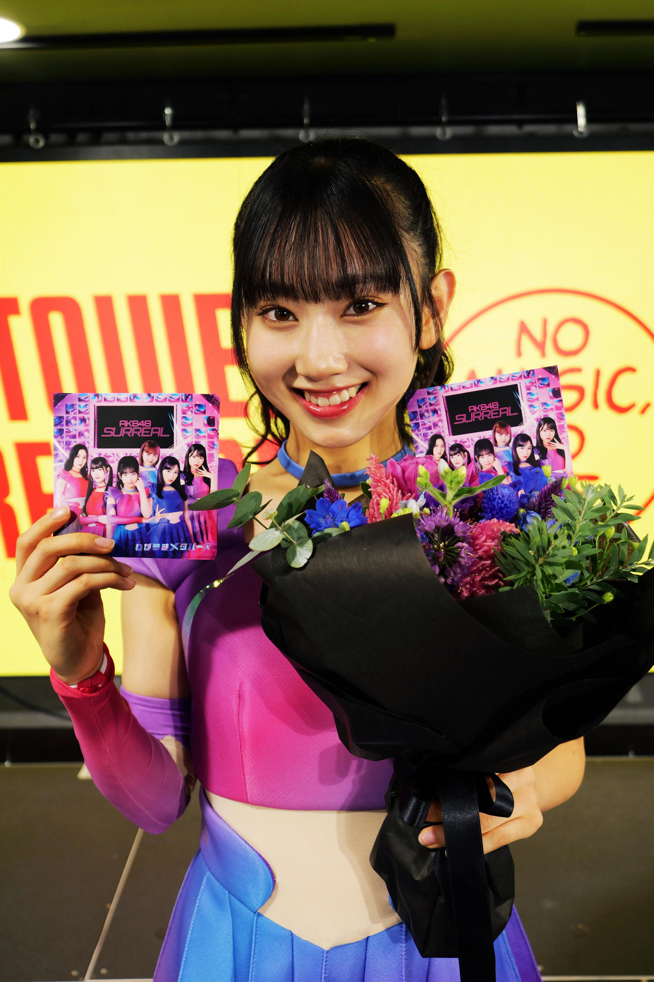 「AKB48 SURREAL」の初のリアルファンミーティングでユニット参加が明らかになった徳永羚海（C）AKB48
