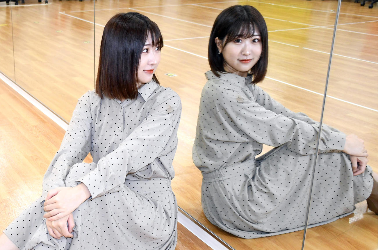 映画「酒蔵むすこと納豆むすめ」で女優デビューするNGT48古澤愛（撮影・大友陽平）