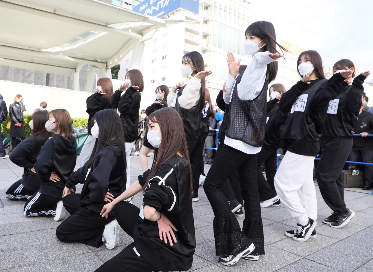オリジナル新公演「時間がない」生公開練習を行ったSKE48チームKII（C）2022 Zest, Inc.