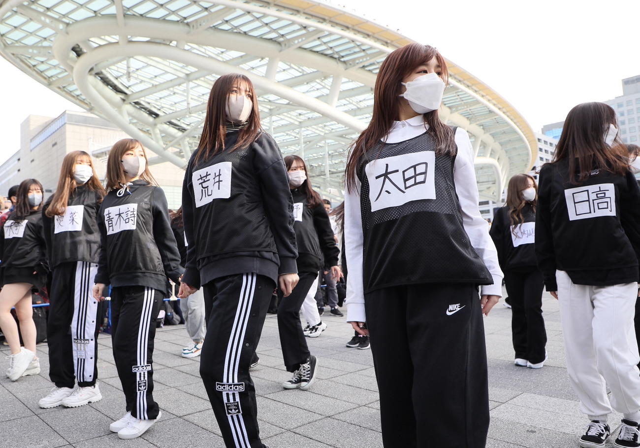 オリジナル新公演「時間がない」生公開練習を行ったSKE48チームKII（C）2022 Zest, Inc.