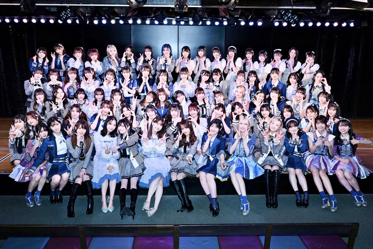 「AKB4817周年記念特別記念公演」を開催したAKB48メンバー（C）AKB48