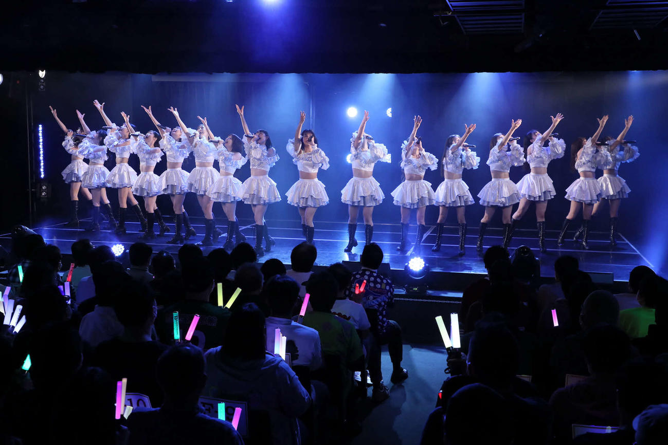 オリジナル新公演「時間がない」の初日を迎えたSKE48 Team K2（C）2022 Zest，Inc．