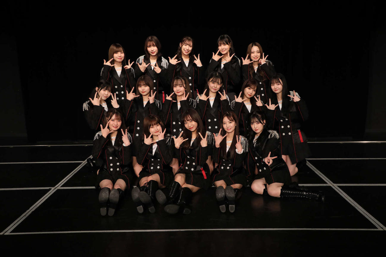 オリジナル新公演「時間がない」の初日を迎えたSKE48 Team K2（C）2022 Zest，Inc．