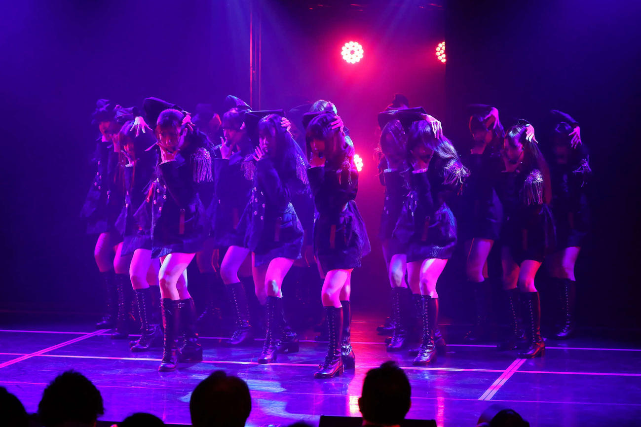 オリジナル新公演「時間がない」の初日を迎えたSKE48 Team K2（C）2022 Zest，Inc．