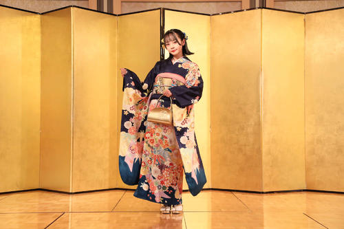 成人式を行ったSKE48川嶋美晴（C）2023 Zest，Inc．／衣装協力　株式会社清水屋