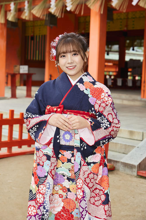 成人式に出席したHKT48の武田智加(C)Mercury